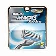 Gillette Mach3 Turbo-Gillette Refill Cartridges, 5ct (2 Pack)