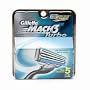 Gillette Mach3 Turbo-Gillette Refill Cartridges, 5ct (2 Pack)