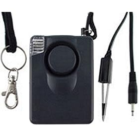 Multiuse Personal and Door, Window 130 DB Alarm w Flashing Light by 32sports.com
