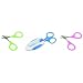 Bamboo Cat Nail Scissors with Styptic File and Carrying Case, Colors Vary