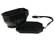 Mennon DV-s 52 Screw Mount 52mm Digital Video Camcorder Lens Hood with White Balance and Regular Caps, Black