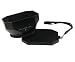 Mennon DV-s 52 Screw Mount 52mm Digital Video Camcorder Lens Hood with White Balance and Regular Caps, Black