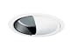 Juno Lighting 261B-WH 6-Inch Wall Wash Scoop, Black Baffle with White Trim