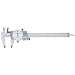 Fowler 52-008-006-1 Stainless Steel Premium Dial Caliper, 0-6" Measuring Range, 0.001" Graduation Interval, 0.001" Accuracy, 1.6" Jaw Depth, Face Color White