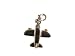 Monili sterling silver Aeroplane with CZ charm