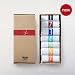 BDS - Days of the Week Socks - Cotton Socks 7 pairs for 7 days Casual Socks For Men & Women- One Week Design Socks Gift in a box + One Free Smart Wrap Silicone Rubber Earphone/earbud Cord Manager Cable Winder Wrap Reel