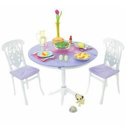 31zSVzvfMHL Barbie My House: Dining Room Table Set
