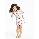 オールドネイビー OLD NAVY/ フレンチテリープリントシフトドレス ホワイトフローラル ワンピース 12～18ヶ月【並行輸入】