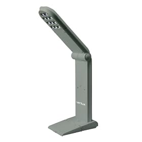 Verilux Travel Lamp Natural Spectrum Rechargeable Task Lamp