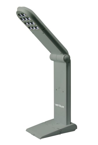 Verilux Travel Lamp Natural Spectrum Rechargeable Task Lamp