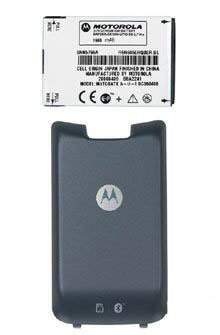 Motorola Li-Ion Extended Battery and Door for Motorola KRZR (Dark Pearl Gray)