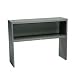 HON 38241NS - 38000 Series Stack-On Open Shelf Hutch, 48w x 13-1/2d x 36-1/4h, Charcoal
