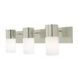 :USE Form One Lighting Triple Sconce, Satin Nickel by :USE