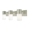 :USE Form One Lighting Triple Sconce, Polished Chrome