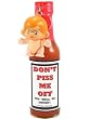 Don't Piss Me Off Hot Sauce with The Nekkid Key Chain - 5 oz