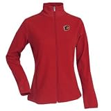 Calgary Flames Womens Sleet Full Zip Fleece (Team Color) - Small