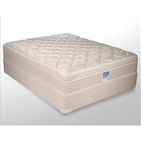 Serta City Park Pillow Top Mattress Set Queen