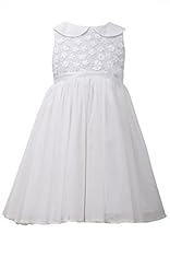 Girls Mesh Sequined Fit-and-Flare Polyester Sleeveless  Dress