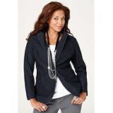 Avenue Plus Size Divine Denim Stretch Blazer 