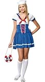 IMAGE OF First Mate Sailor Junior Halloween Costume - Size Junior S/M, Dress Size 3-5