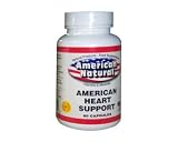 American Natural Heart Support 60 caps Hawthorn Berry Garlic COQ10