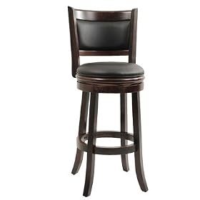 Augusta 29 Bar Stool in Cappuccino by Boraam Industries Inc
