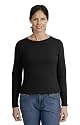 Port Authority Signature - Ladies Sueded Finish Crewneck Sweatshirt. L290
