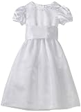 Hartstrings Girls 2-6X Toddler Communion and Flower Girl Organza Dress