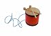 Suzuki Musical Instrument Corporation DD-200 Indian Drum with Mallet - Strap