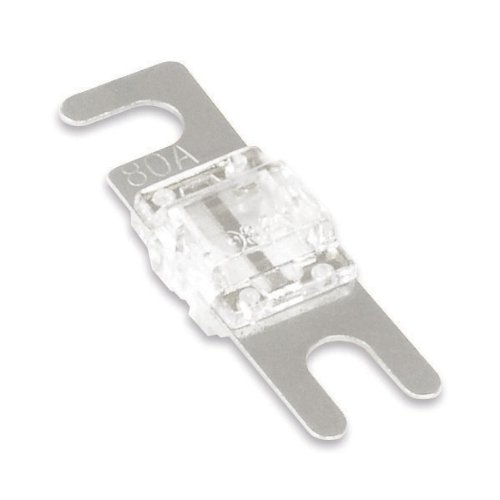 StreetWires FSAFS80 80A AFS Mini-Wafer Fuse 2 Pcs. White