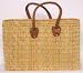 Moroccan Straw Summer Beach / Shopper / Tote Bag
