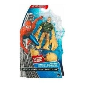 Battle Attack Sandman Figure - Marvel Spider-Man 3 Movie Series 1