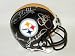 Steel Curtain 4 Signature Autographed/Hand Signed Pittsburgh Steelers Mini Helmet by Joe Greene, Dwi