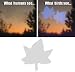 Maple Leaf Decal Envelope