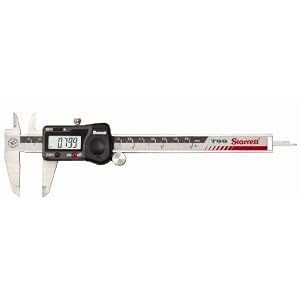 Starrett 799A-6 150 Electronic Caliper with Plastic Case, 0-to-6-Inch 0-to-150mm Range by Starrett