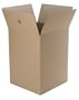 CareMail Recycled Shipping Boxes, Large Foldable Box, 16 x 16 x 15 Inches, Brown, 12 Pack (1143585)