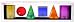Kitchen & Housewares : Nuop Magnetic Shapes Plastic