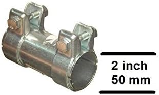 Parts2Audi 191253141 Muffler Clamp Dual Clip