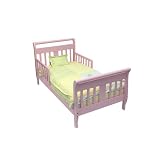 Dream On Me Classic Sleigh Toddler Bed - Pink by Dream On Me