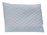 IMAGE OF Down Etc Diamond Support Duck Down King Feather Pillow, White