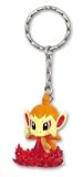 Chimchar (~1.75): Pokemon Diamond & Pearl fighting scene mini-figure keychain (Japanese Import)