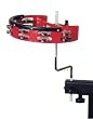 DRUM SET Half Moon TAMBOURINE with Mounting Eye Bolt- Red
