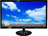 ASUS VS208N 50,8cm 20Zoll TFT LED 1600x900 anti glare VGA DVI-D 5ms 50.000.000:1 250cd/m&sup2; schwarz