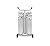 Chiefmax Portable Folding Camping Grill - Mini Stainless Steel Charcoal Barbecue Grill (Rolling Briefcase with Suitcase Handle)