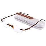 Scojo Tube Readers Reading Glasses - Gels Tortoise / Tortoise Gels +1.25
