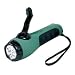 Outdoor Living : Cyba-Lite Wind Up Led Torch In Green