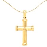 14k Gold Cross Pendant