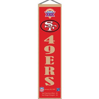 San Francisco 49ers NFL Super Bowl 29 Wool 8