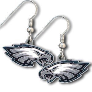 Philadelphia Eagles Dangling Earrings – NFL Football Fan Shop Sports Team Merchandise