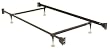 Adjustable Twin/Full Sturdy Metal Bed Frame w/ Glides By Fashion Bed Group